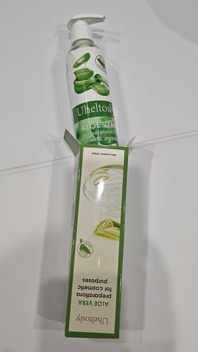 180ml aloe gel -99% pure aloe moisturizing face and body moisturizing, natural face cream containing aloe, suitable for dry skin, sunburn, acne, sunburn