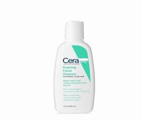 1 Pack - Foaming Facial Cleanser, Travel Size Face Body Wash for Normal to Oily Skin 3 fl oz Package May Vary
