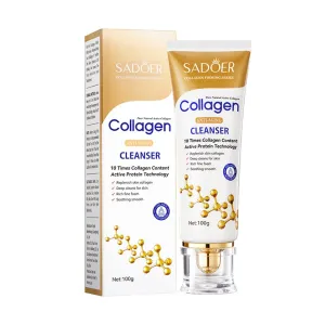 2 Pack For SADOER Collagen Cleanser, Deep Cleansing, 100g