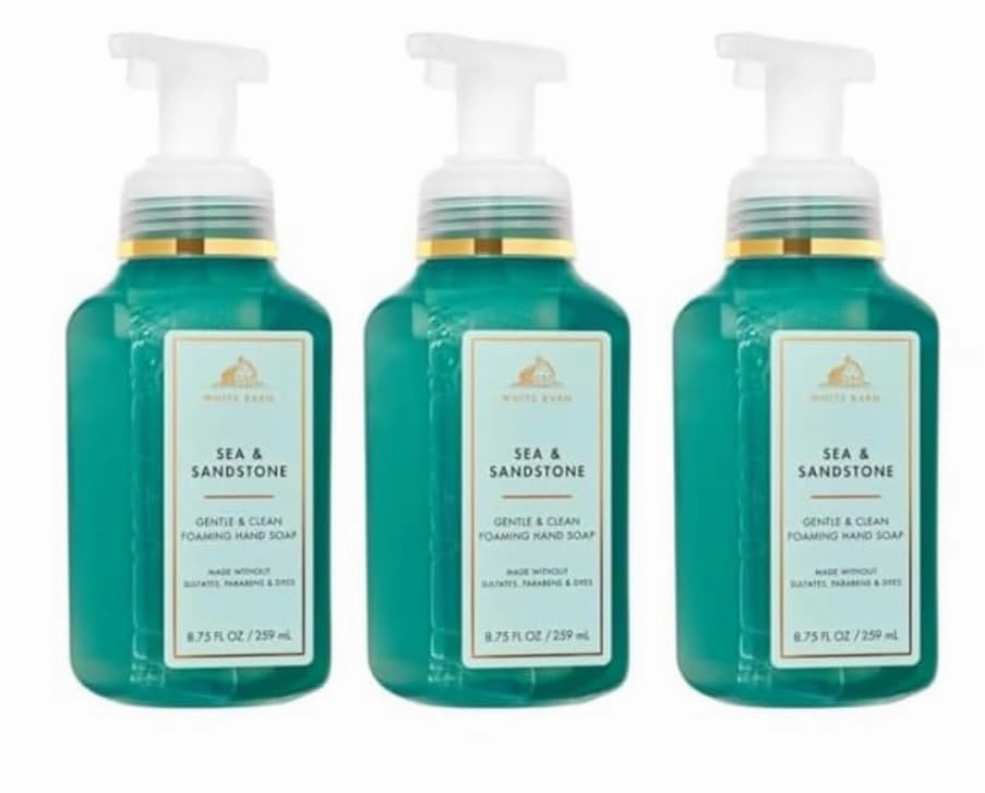 3-Pack, Sea & Sandstone Gentle & Clean Foaming Hand Soap, 8.75 fl oz