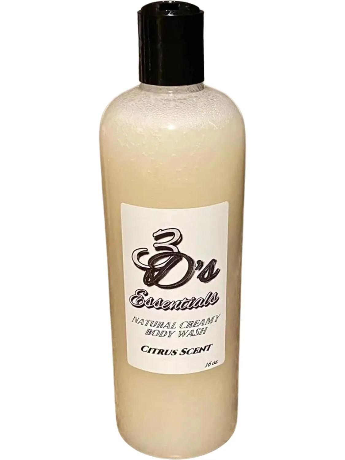 3D's Essentials Natural Creamy Body Wash (16 oz)