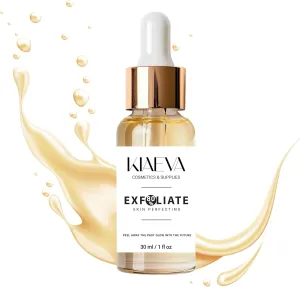80% Gentle Peeling Exfoliant, Brightening and Smoothing Daily Toner for More Even-Looking Skin Tone, Unit Net Fl. 1oz / 30ml