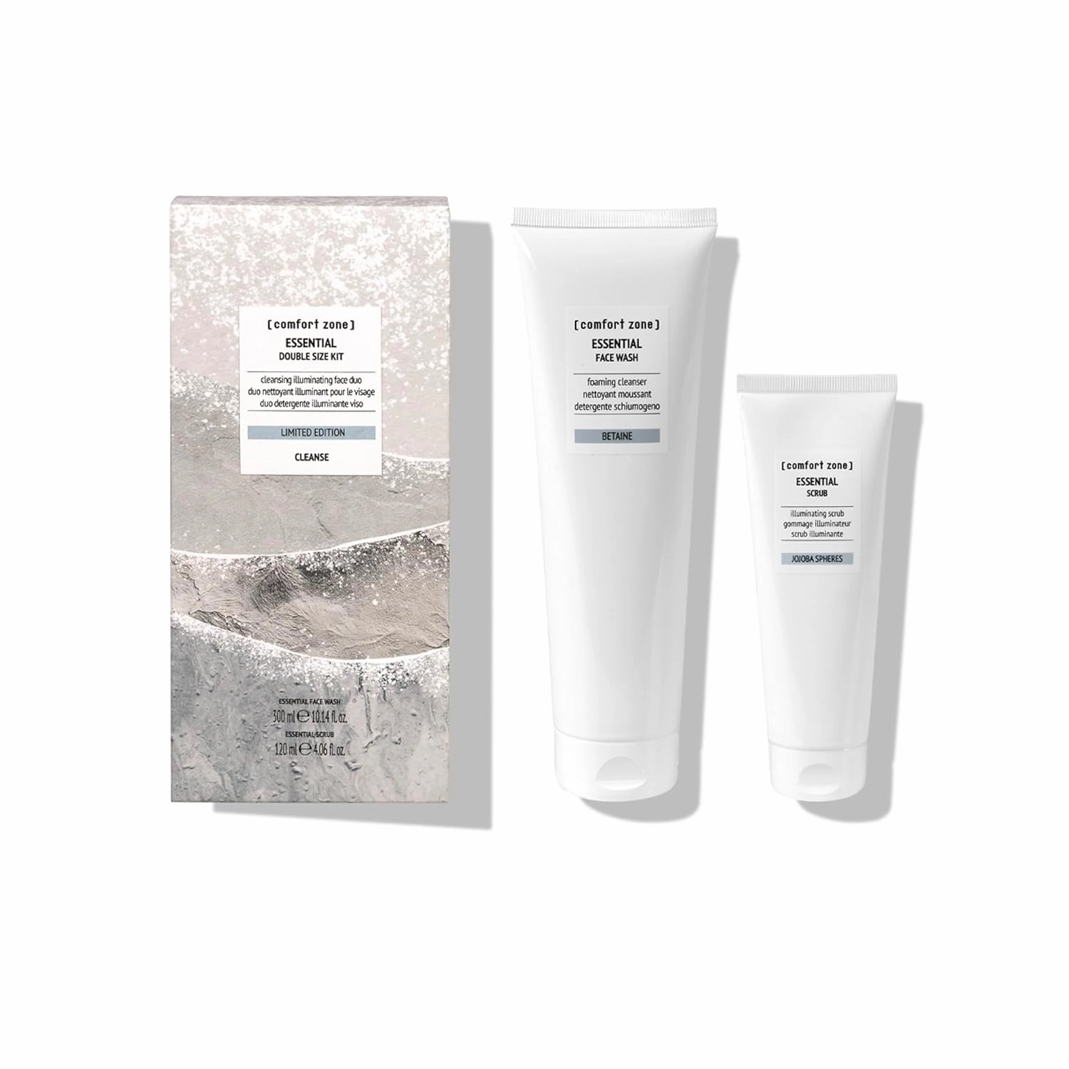 [ comfort zone ] Essential Face Wash, Foaming Cleanser, Remove Impurities, Gentle Makeup Removal