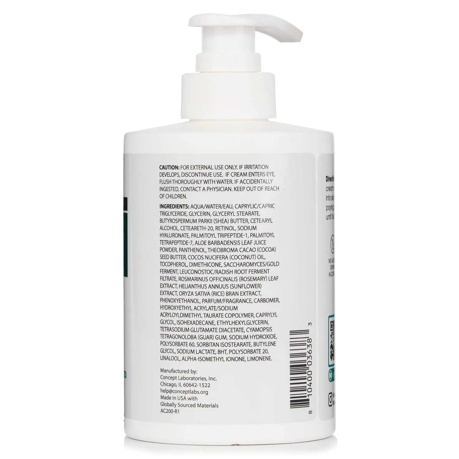 Advanced Clinicals Retinol Body Lotion, Firming & Anti-Aging Moisturizer for Crepey Skin, 15 Oz Retinol Face & Body Cream