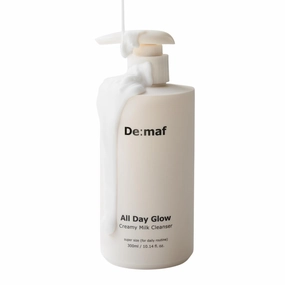 All Day Glow Creamy Milk Cleanser | Gentle Face Wash for Sensitive Skin, Korean Face Wash & Hydrating Facial Cleanser with Hyaluronic Acid, Ceramides, Panthenol (10.14 fl oz)