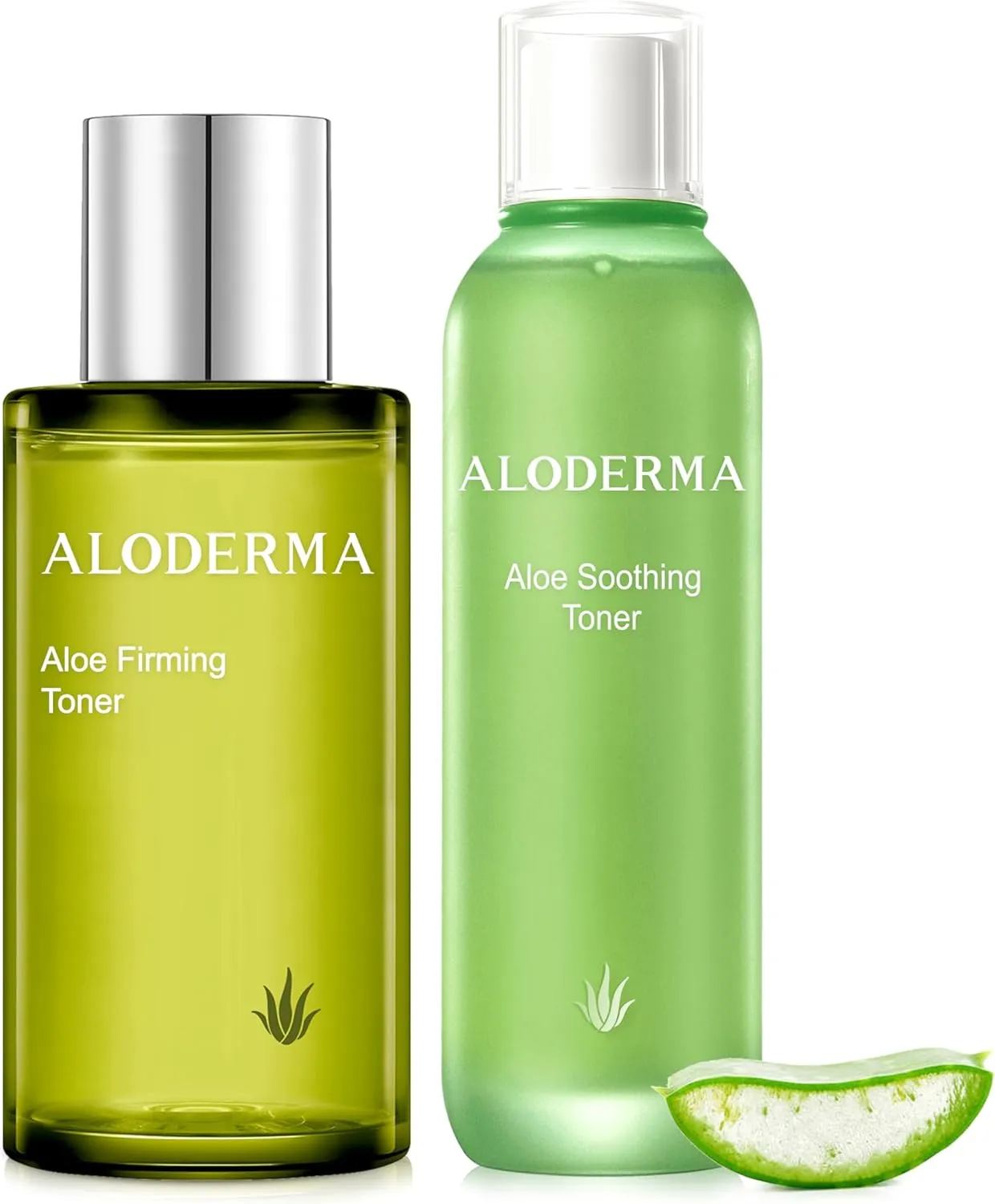 Aloderma Aloe Toner Set, 2 Pieces - Firming Toner, Soothing Toner