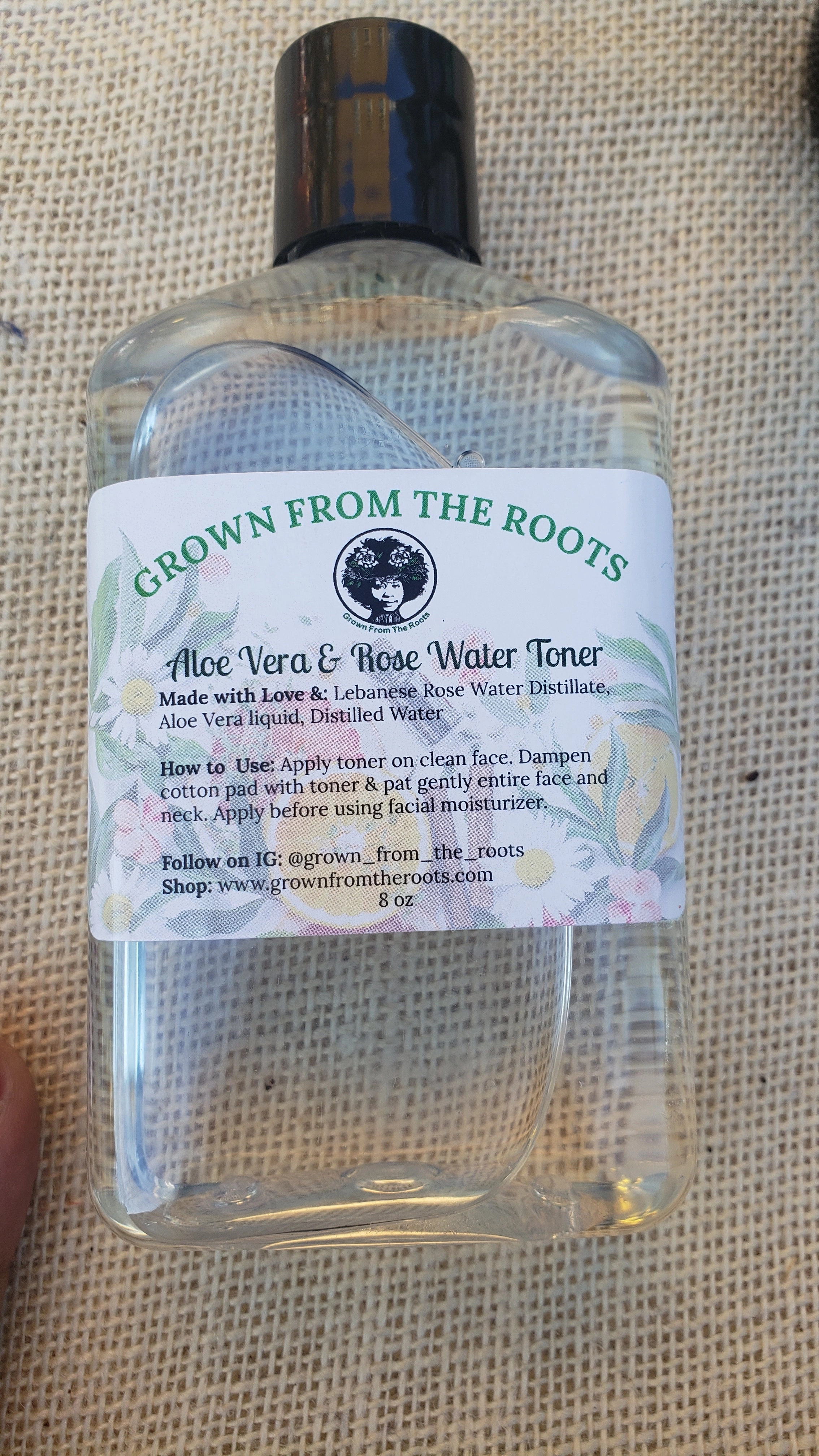 Aloe Vera & Rose Water Facial Toner