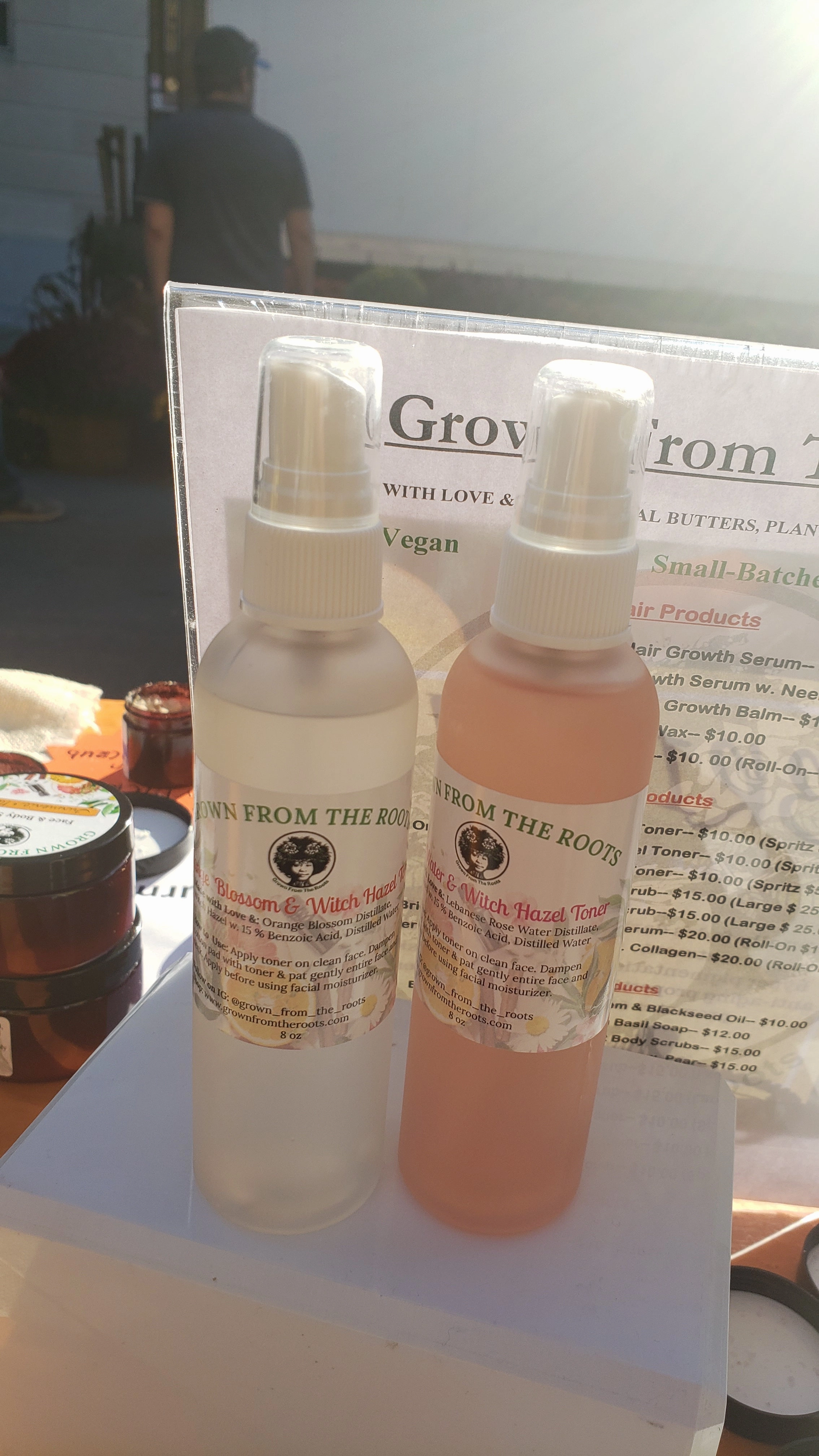 Aloe Vera & Rose Water Facial Toner