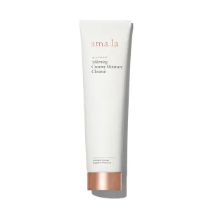 Amala Silkening Creamy Moisture Cleanse - Gentle Facial Cleanser Dissolves Impurities, Lifts Makeup, Clears Pore-Clogging Debris - AHAs & Plant Seed Oils (150ml)