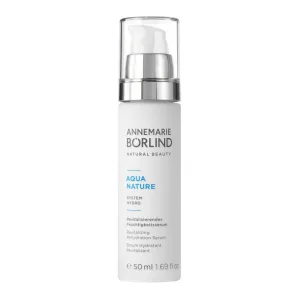 ANNEMARIE BÖRLIND - AQUANATURE Revitalizing Rehydration Serum - Aloe Algae and Hyaluronic Acid Vegan Natural Facial Toner - Soothes, Hydrates, and Primes Skin for Day Cream - 5.07 Fl. Oz.