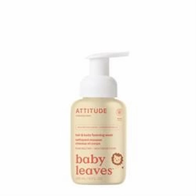 Attitude | Baby Leaves - 2in1 Foaming Wash - Pear Nectar - 295 mL | 295ml