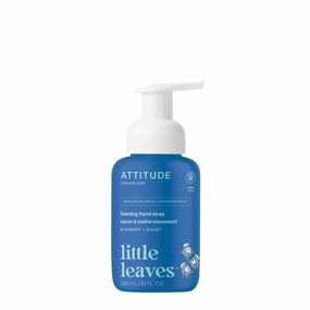 ATTITUDE Kids Foaming Hand Soap Bundle - Mango and Blueberry Scents, 10 Fl Oz Each