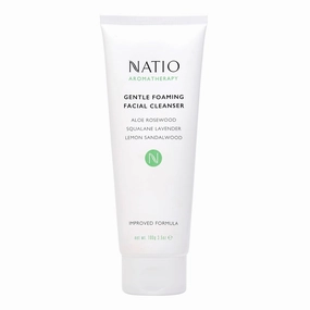 Australia Aromatherapy Gentle Foaming Facial Cleanser, 3.5 oz - Face Cleanser with Aloe Vera - Face Wash for Moisture Balance for All Skin Types