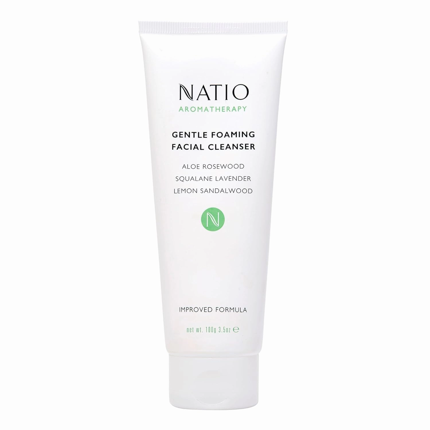 Australia Aromatherapy Gentle Foaming Facial Cleanser, 3.5 oz - Face Cleanser with Aloe Vera - Face Wash for Moisture Balance for All Skin Types