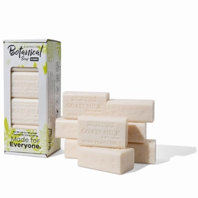 Australian Botanical Goats Milk Soap with Soya Bean Oil, Net Wt. 3.4 lb, 6.8 Ounce Bar Soap, Suitable for all Skin Types Pack of 8, Packaging May Vary