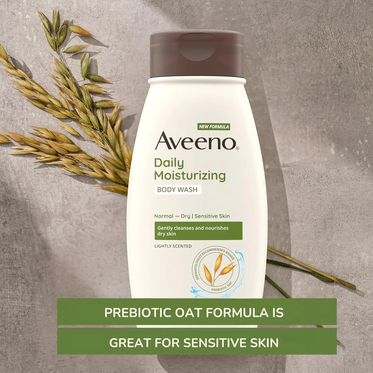 Aveeno Daily Moisturizing Body Wash, 12 Fl. Oz, Pack of 3