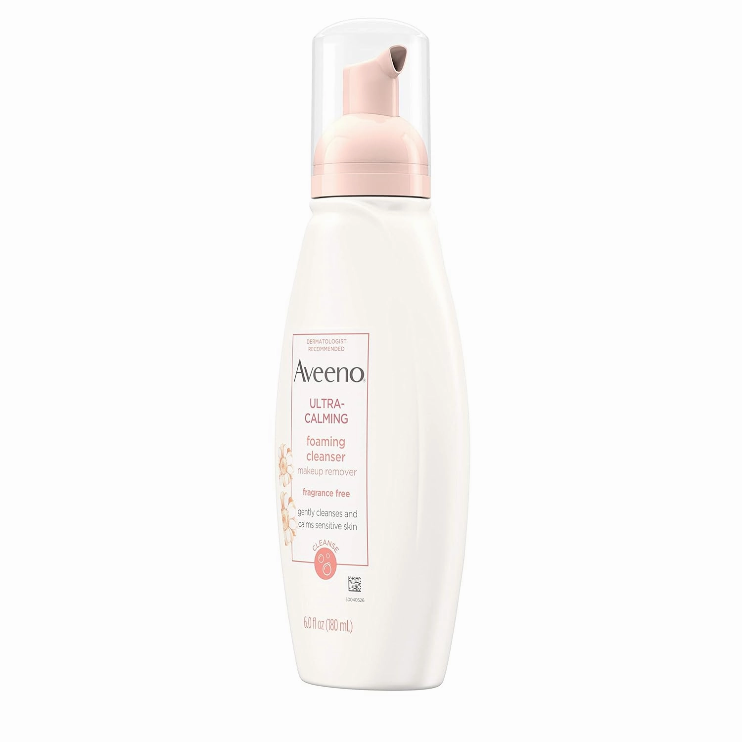 Aveeno, Cleansers Ultra-Calming Foaming Cleanser Pump, 6 fl oz