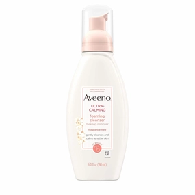 Aveeno, Cleansers Ultra-Calming Foaming Cleanser Pump, 6 fl oz