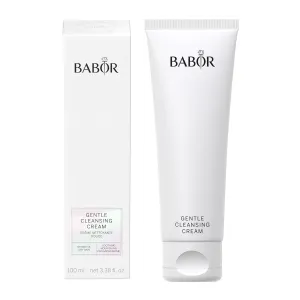 BABOR Gentle Cleansing Cream for Dry and Sensitive Skin, Especially Mild, Skin-friendly and Creamy Cleansing Lotion, Vegan Formula, Gentle Cleansing Milk, 1 x 200 ml