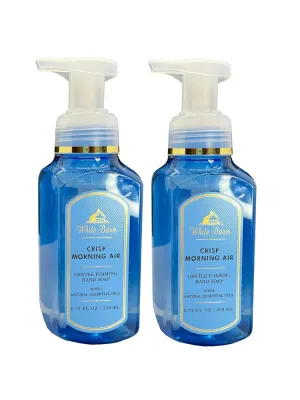 Bath & Body Works White Barn Black Crisp Morning Air 8.75 Oz (Pack Of 2)