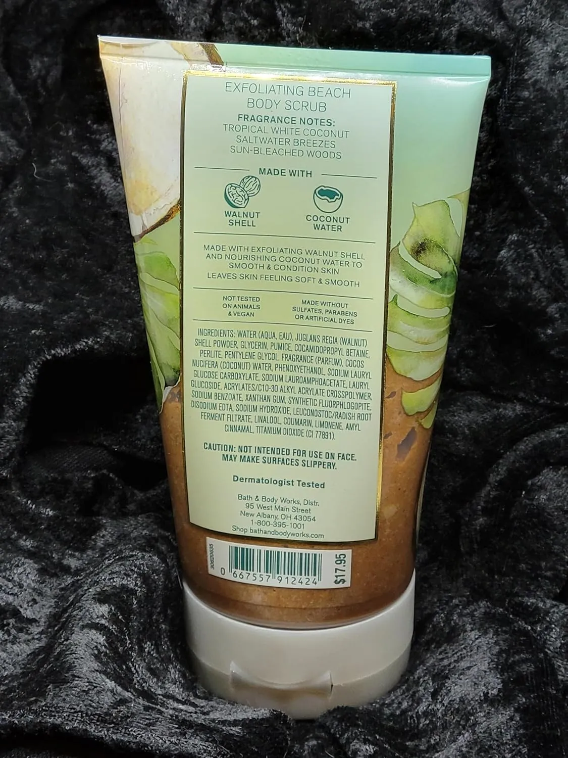 Bath and Body Works Waikiki Beach Coconut Creamy Body Scrub 6.6 Ounce (Waikiki Beach Coconut)