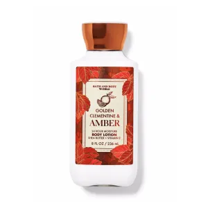 Bath Body Golden Clementine & Amber Nourishing Body Lotion 8 fl Oz