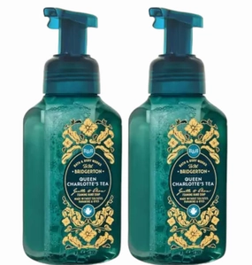 Bath & Body Works Bath and Body Works Gentle Foaming Hand Soap 8.75 Ounce 2-Pack (Queen Charlotte's Tea)