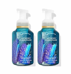 Bath & Body Works Bath and Body Works Wildberry Lemonade Gentle Foaming Hand Soap 8.75 Ounce 2-Pack (Wildberry Lemonade) 17.5 Ounce