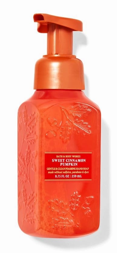 Bath and Body Sweet Cinnamon Pumpkin Gentle Foaming Hand Soap | 8.75 Fl Oz