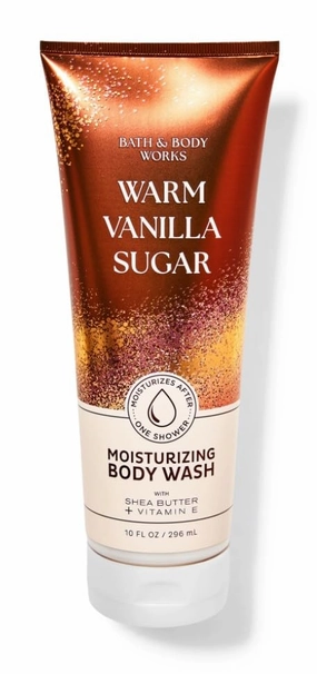 Bath and Body Warm Vanilla Sugar Moisturizing Body Wash - 10 Oz
