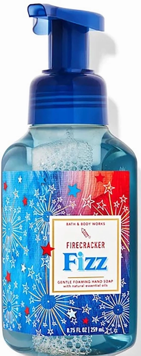 Bath and Body Works Firecracker Fizz Gentle Foaming Hand Soap 8.75 Ounce (Firecracker Fizz)