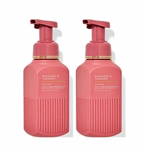 Bath and Body Works Gentle & Clean Foaming Hand Soap 8.75 Ounce 2-Pack (Bergamot & Turmeric)