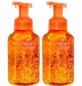 Bath and Body Works Gentle & Clean Foaming Hand Soap 8.75 Ounce 2-Pack (Sunny Lemon Orchard)