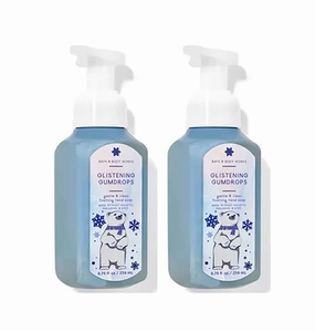 Bath and Body Works Gentle Foaming Hand Soap 8.75 Ounce 2-Pack (Glistening Gumdrops)