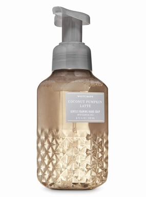 Bath and Body Works White Barn Coconut Pumpkin Latte Gentle Foaming Hand Soap 8.75 Fl oz