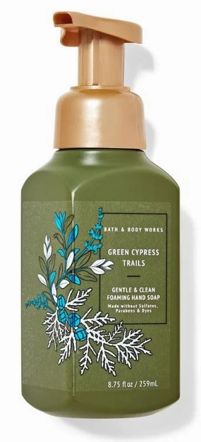 Bath Body Green Cypress Trails Gentle & Clean Foaming Hand Soap (8.75 fl oz)