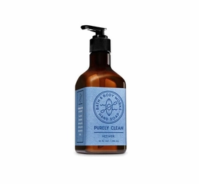 Bath Body Purely Clean Vetiver Gentle Foaming Hand Soap - 10 Fl Oz - Scented with Natural Essential Oils