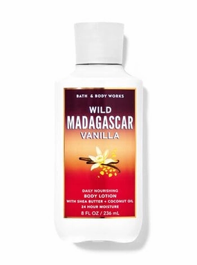 Bath Body Wild Madagascar Vanilla Nourishing Body Lotion 8 fl Oz