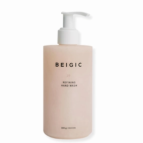 BEIGIC Refining Hand Wash - Rosemary, Bergamot & Mandarin, Gently Exfoliating Hydrating Cleansing Handwash for Sensitive Skin Hypoallergenic Vegan Korean Hand Soap (10.6 oz)