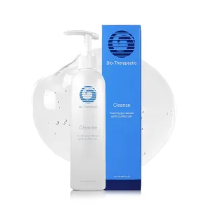 Bio-Therapeutic Cleanse - Gentle, foaming gel cleanser removes stubborn debris without stripping, making it ideal for all skin types.
