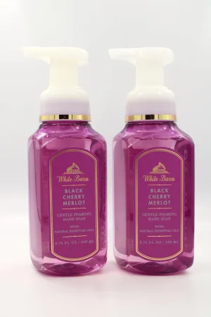 Black Cherry Merlot, Bath and Body, Gentle Foaming Hand Soap, 8.75 fl oz each, 2 pack
