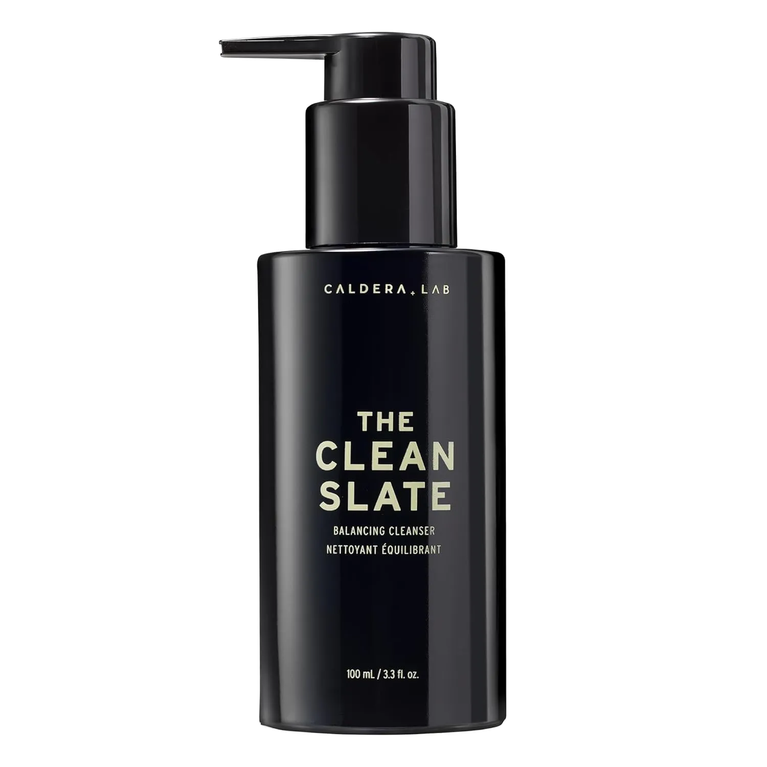 Caldera   Lab The Clean Slate | Men's Organic Foaming Facial Cleanser for Dry, Sensitive, & Normal Skin – Vegan, Natural & Antioxidant Packed Exfoliating Face Wash