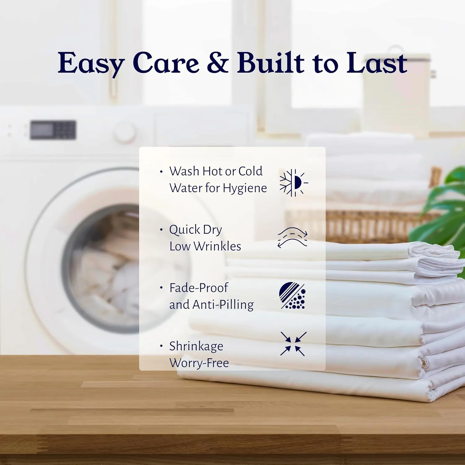 California Design Den 100% Organic Cotton King Fitted Sheet Only, Percale, Deep Pocket, Lightweight, Snug-Fit, All Around Elastic, 1 Pc Deep King Size Fitted Sheet (Creamy Ivory)