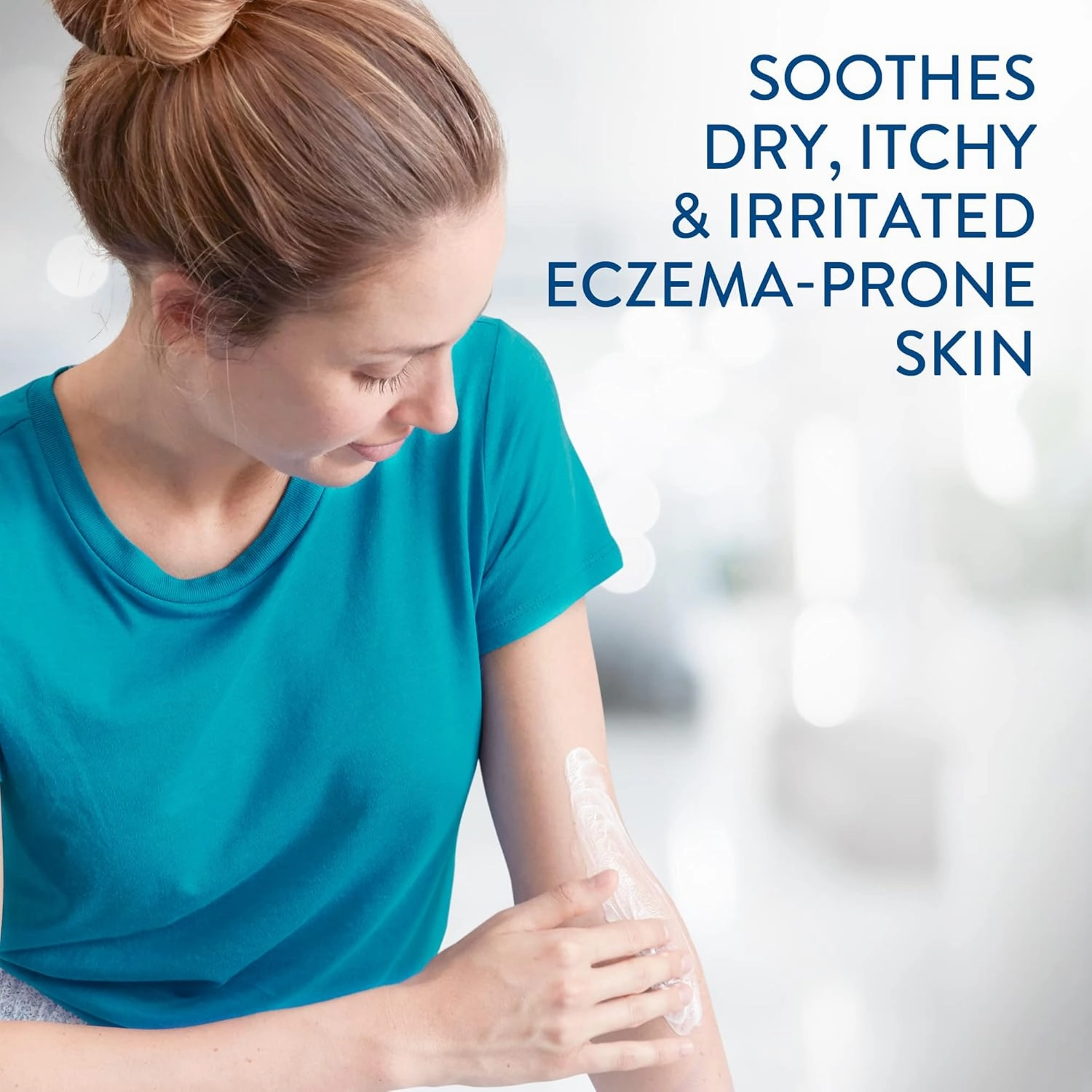 Cetaphil RESTORADERM Itch Control Moisturizing Lotion, 10 fl oz (Pack of 3), Soothes Dry, Irritated, Eczema Prone Skin, No Added Fragrance, (Packaging May Vary)