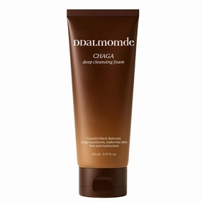 Chaga Deep Cleansing Foam – Korean Vegan Facial Cleanser with Chaga Mushroom Extract, Amino Acid Surfactants & Micellar Technology – for Sensitive Skin, 5.07 fl.oz.