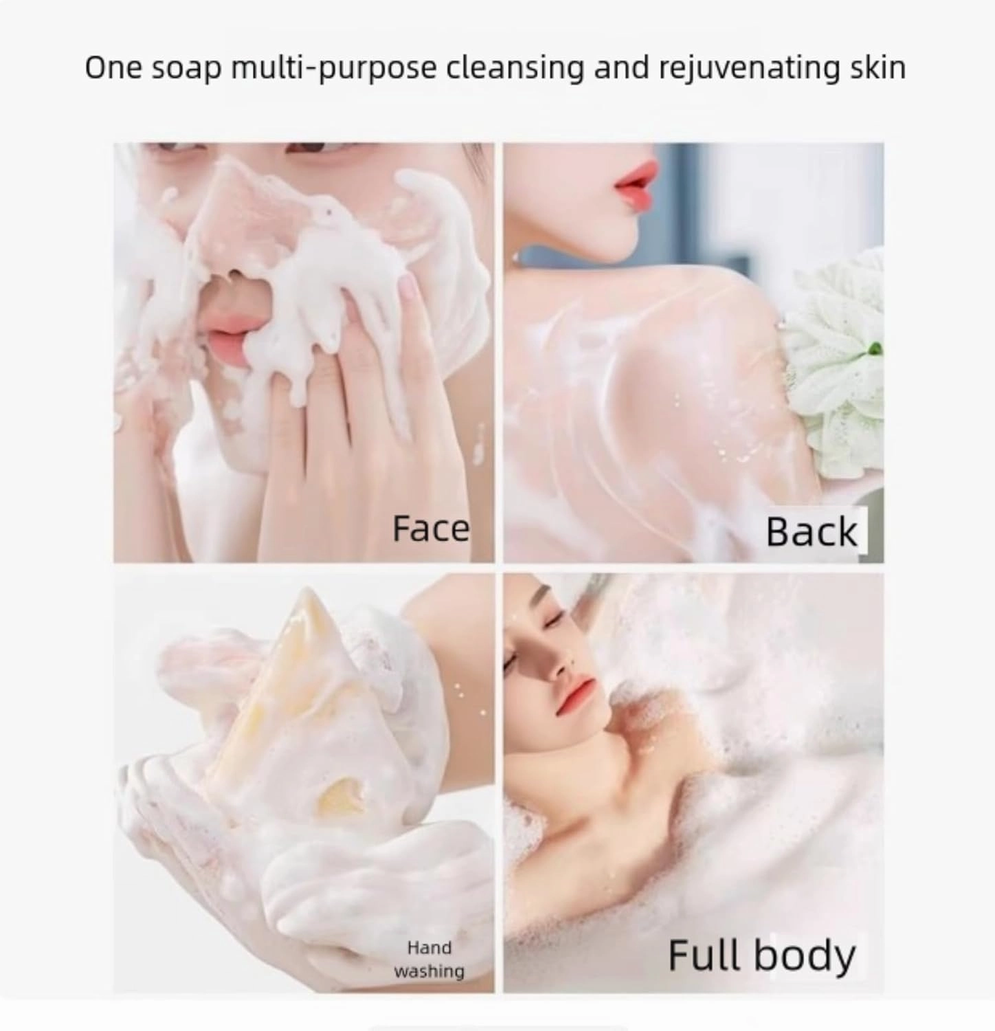 Cheese brushed soap | Cheese handmade face washing, bathing, and bathing | Oil controlled hand washing (with bubble screen) (5)