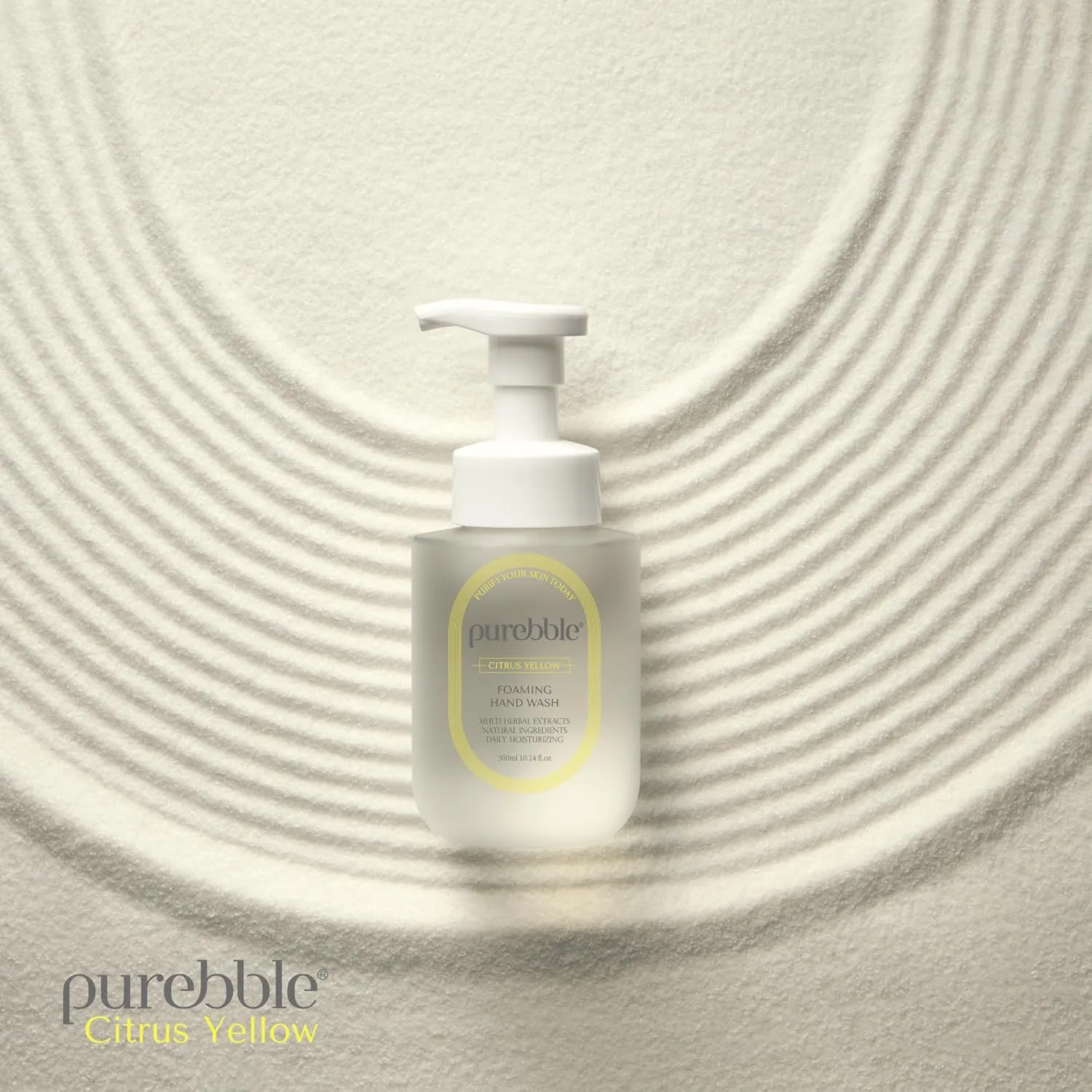 Citrus Yellow Foaming Hand Wash with Hyaluronic Acid, Lemon Scent | Gentle, Hydrating Formula | For Kitchen and Bathroom | Cruelty Free, Sulfate Free | 2 Pack