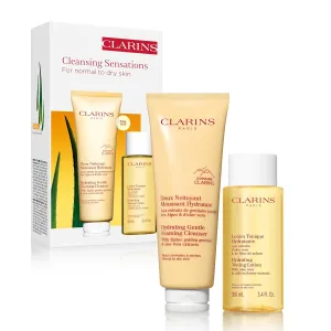 Clarins Hydrating Gentle Foaming Face Cleanser | Cleanses, Soothes, and Softens | Contains Aloe Vera to Boost Hydration | Soap-Free | SLS-Free| Normal To Dry Skin Type