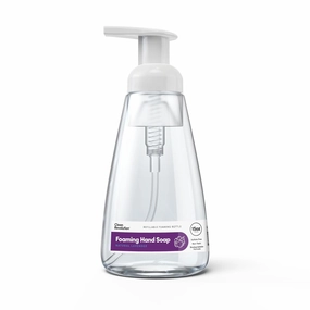 Clean Revolution Foaming Hand Soap, Gentle, Moisturizing, Ready To Use Formula, Real Essential Oils, Gluten Free, Natural Lavender, 15 Fl Oz, Pack of 8