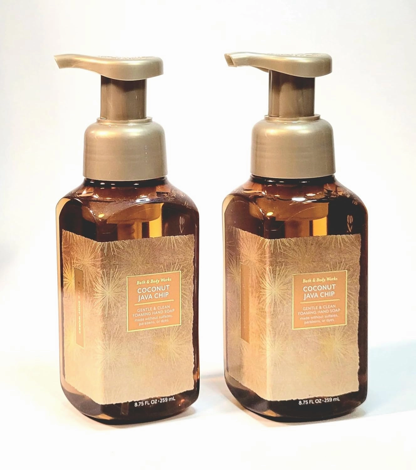 Coconut Java Chip Gentle and Clean Foaming Hand Soap Bath and Body (Pack 2)